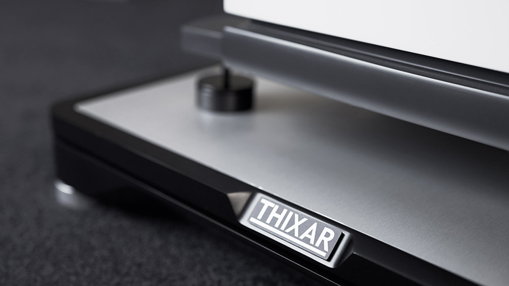 THIXAR hifi platform Silence Focus in black-silver finish