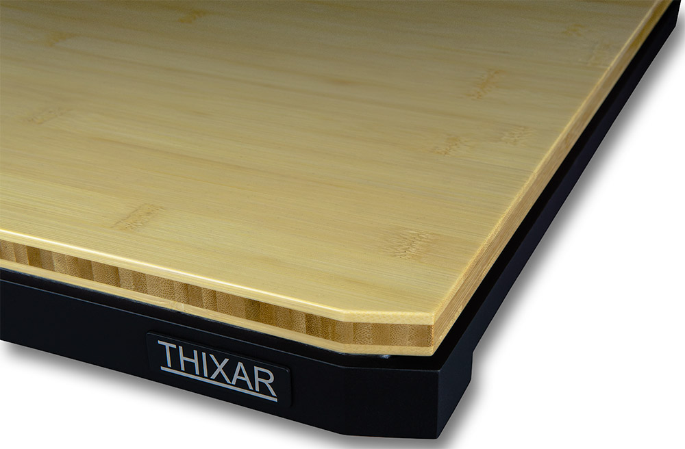 THIXAR HiFi equipment platform Silence Plus in bamboo finish